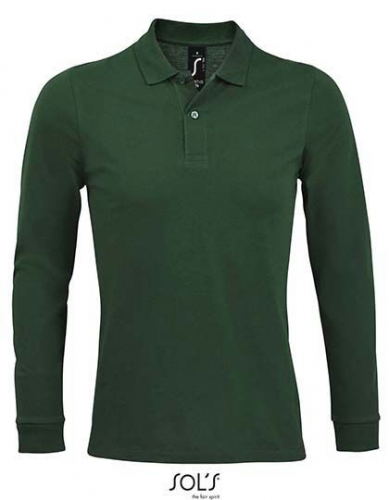 Men´s Long-Sleeve Piqué Polo Shirt Perfect - L02087 - SOL´S