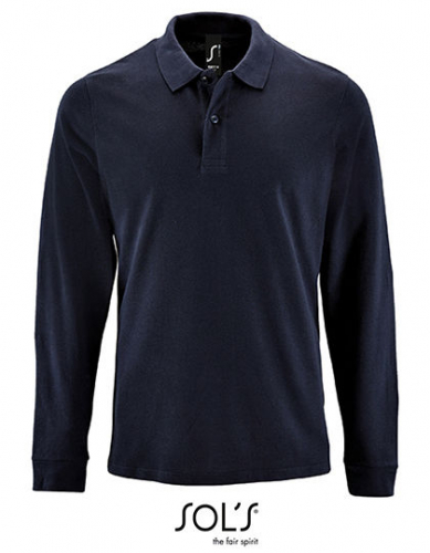 Men´s Long-Sleeve Piqué Polo Shirt Perfect - L02087 - SOL´S