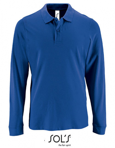 Men´s Long-Sleeve Piqué Polo Shirt Perfect - L02087 - SOL´S