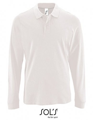 Men´s Long-Sleeve Piqué Polo Shirt Perfect - L02087 - SOL´S