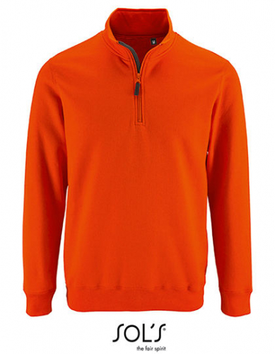 Men´s Zip High Collar Sweatshirt Stan - L02088 - SOL´S