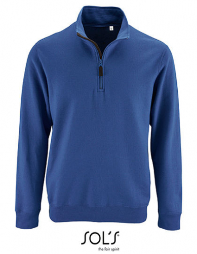 Men´s Zip High Collar Sweatshirt Stan - L02088 - SOL´S