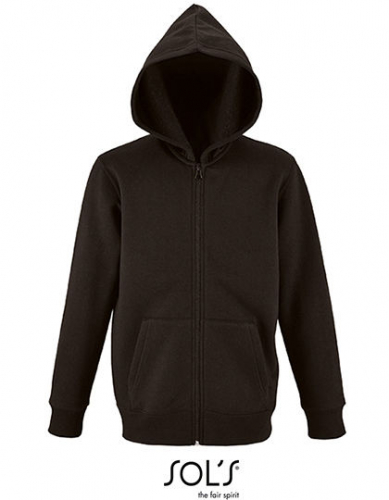 Kids´ Zip Hoodie Stone - L02092 - SOL´S