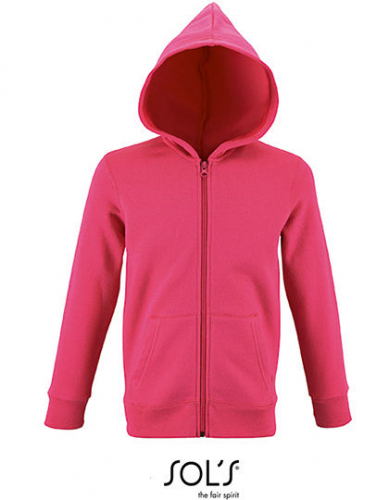 Kids´ Zip Hoodie Stone - L02092 - SOL´S