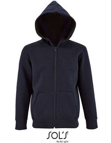 Kids´ Zip Hoodie Stone - L02092 - SOL´S