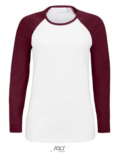 Women´s Milky Long Sleeve T-Shirt - L02943 - SOL´S