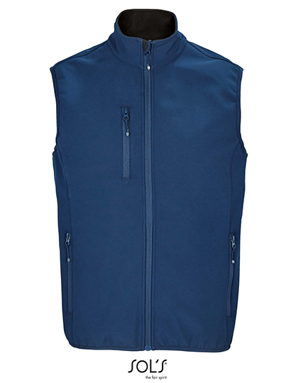 Men´s Falcon Zipped Softshell Bodywarmer - L03825 - SOL´S