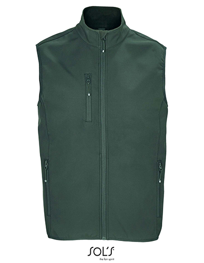 Men´s Falcon Zipped Softshell Bodywarmer - L03825 - SOL´S