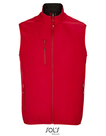 Men´s Falcon Zipped Softshell Bodywarmer - L03825 - SOL´S