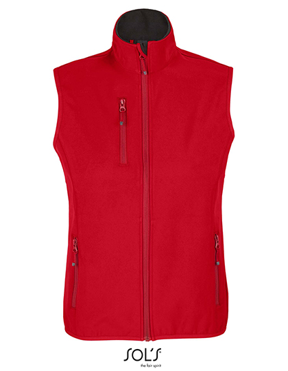 Women´s Falcon Zipped Softshell Bodywarmer - L03826 - SOL´S