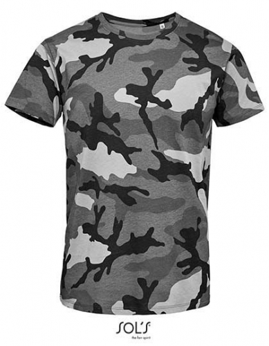 Men´s Camo T-Shirt - L133 - SOL´S