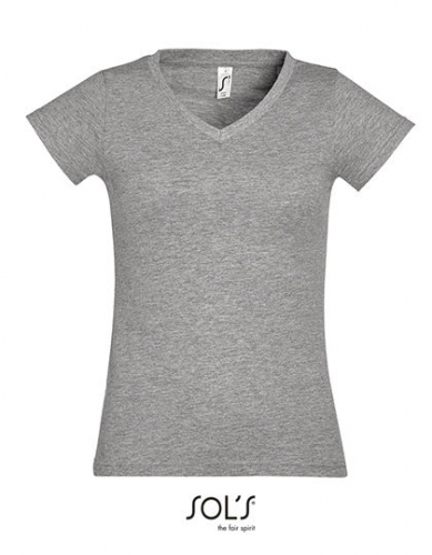 Women´s V-Neck-T-Shirt Moon - L156 - SOL´S