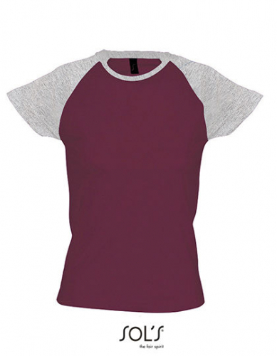 Women´s Raglan Colour-T Milky - L195 - SOL´S