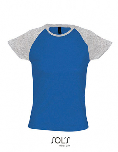 Women´s Raglan Colour-T Milky - L195 - SOL´S