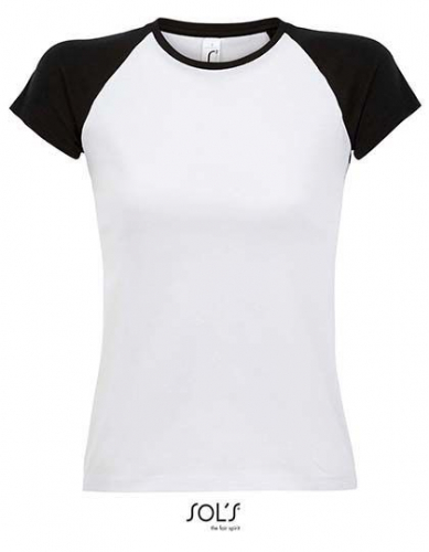 Women´s Raglan Colour-T Milky - L195 - SOL´S