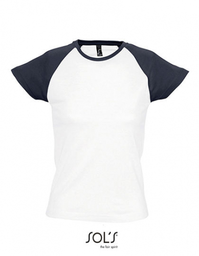 Women´s Raglan Colour-T Milky - L195 - SOL´S