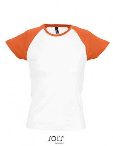 Women´s Raglan Colour-T Milky - L195 - SOL´S