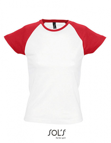 Women´s Raglan Colour-T Milky - L195 - SOL´S