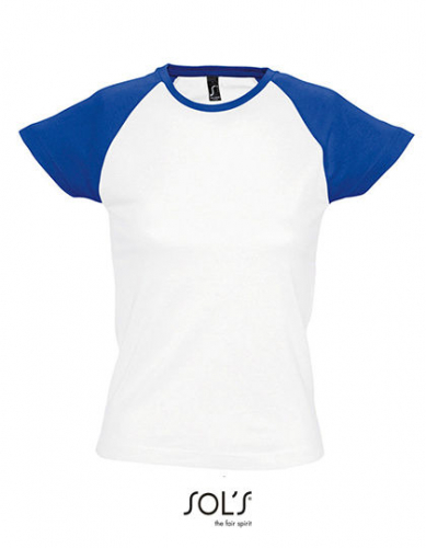 Women´s Raglan Colour-T Milky - L195 - SOL´S