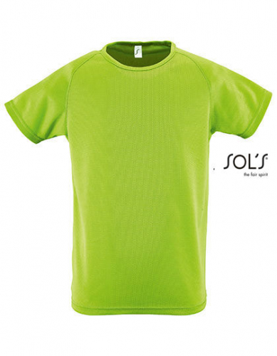 Kids´ Raglan Sleeved T-Shirt Sporty - L198K - SOL´S