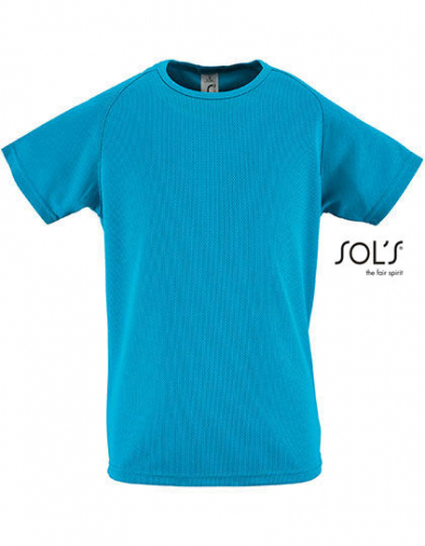 Kids´ Raglan Sleeved T-Shirt Sporty - L198K - SOL´S