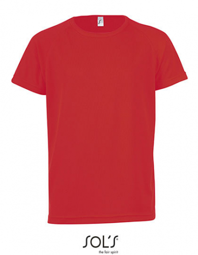 Kids´ Raglan Sleeved T-Shirt Sporty - L198K - SOL´S