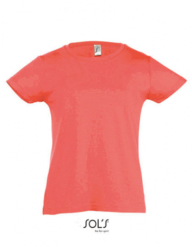 Kids´ T-Shirt Girlie Cherry - L225K - SOL´S