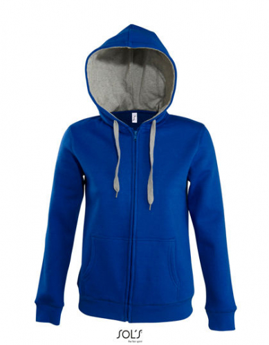Women´s Contrast Hooded Zip Jacket Soul - L481 - SOL´S