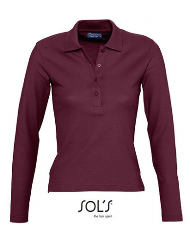 Women´s Long Sleeve Polo Podium - L535 - SOL´S