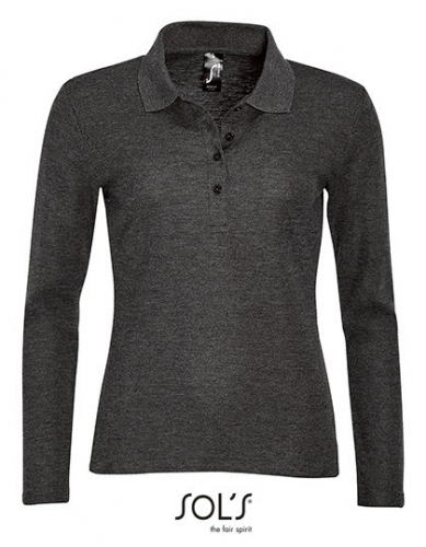 Women´s Long Sleeve Polo Podium - L535 - SOL´S