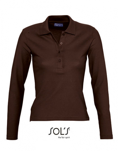 Women´s Long Sleeve Polo Podium - L535 - SOL´S