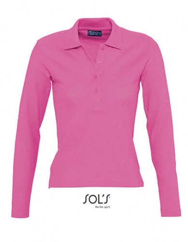 Women´s Long Sleeve Polo Podium - L535 - SOL´S