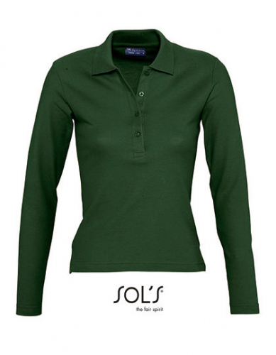 Women´s Long Sleeve Polo Podium - L535 - SOL´S