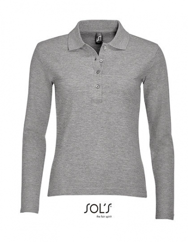 Women´s Long Sleeve Polo Podium - L535 - SOL´S