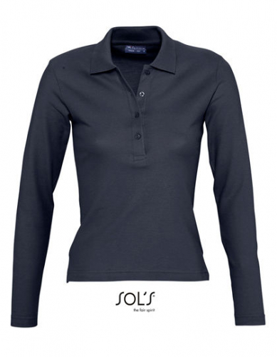 Women´s Long Sleeve Polo Podium - L535 - SOL´S