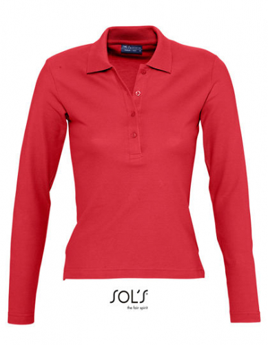 Women´s Long Sleeve Polo Podium - L535 - SOL´S