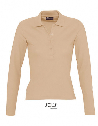 Women´s Long Sleeve Polo Podium - L535 - SOL´S