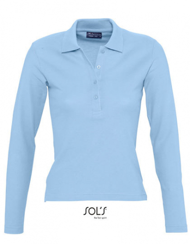 Women´s Long Sleeve Polo Podium - L535 - SOL´S