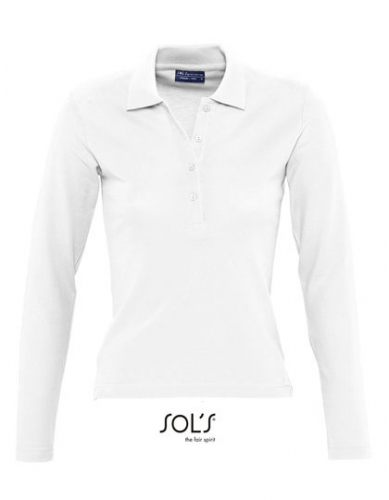 Women´s Long Sleeve Polo Podium - L535 - SOL´S