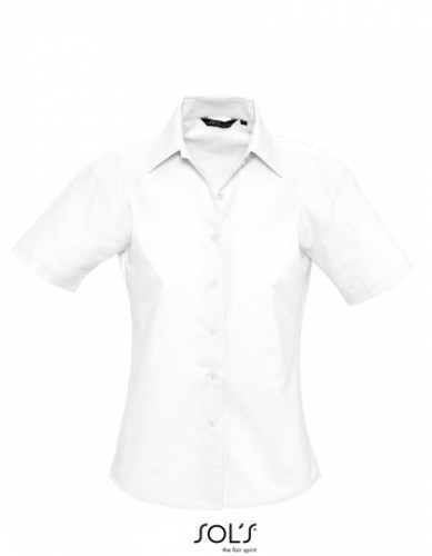 Women´s Oxford-Blouse Elite Short Sleeve - L610 - SOL´S