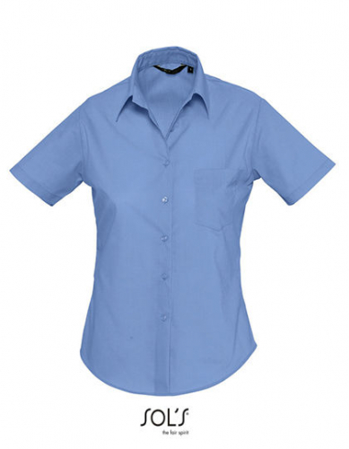Popeline-Blouse Escape Short Sleeve - L620 - SOL´S