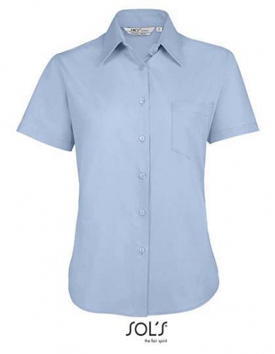 Popeline-Blouse Escape Short Sleeve - L620 - SOL´S