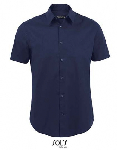 Men´s Stretch-Shirt Broadway Short Sleeve - L632 - SOL´S