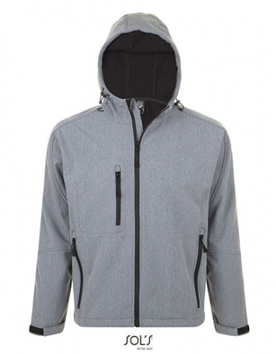 Men´s Hooded Softshell Jacket Replay - L848 - SOL´S