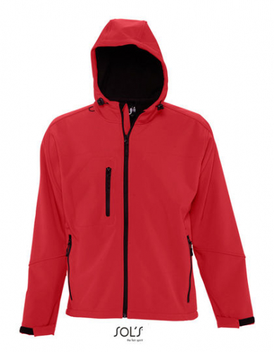 Men´s Hooded Softshell Jacket Replay - L848 - SOL´S