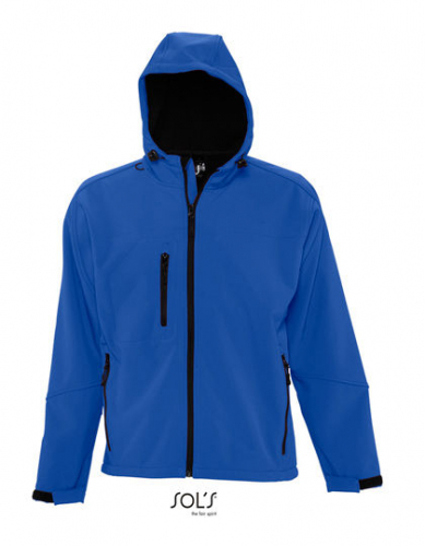 Men´s Hooded Softshell Jacket Replay - L848 - SOL´S