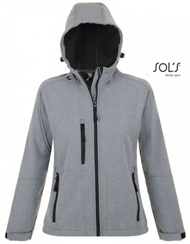 Women´s Hooded Softshell Jacket Replay - L849 - SOL´S