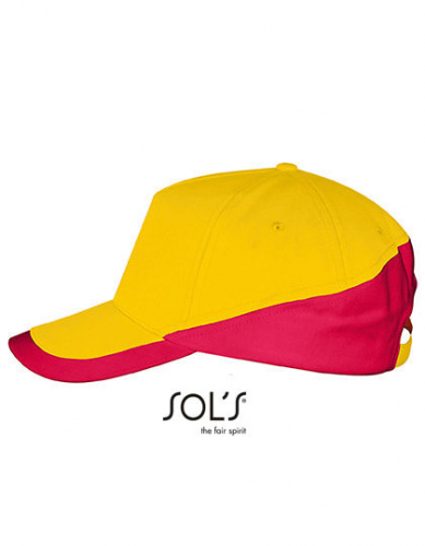 5 Panels Contrasted Cap Booster - LC00595 - SOL´S