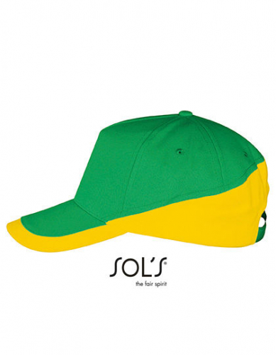 5 Panels Contrasted Cap Booster - LC00595 - SOL´S
