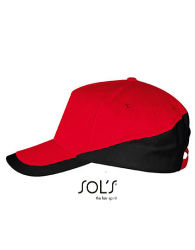5 Panels Contrasted Cap Booster - LC00595 - SOL´S